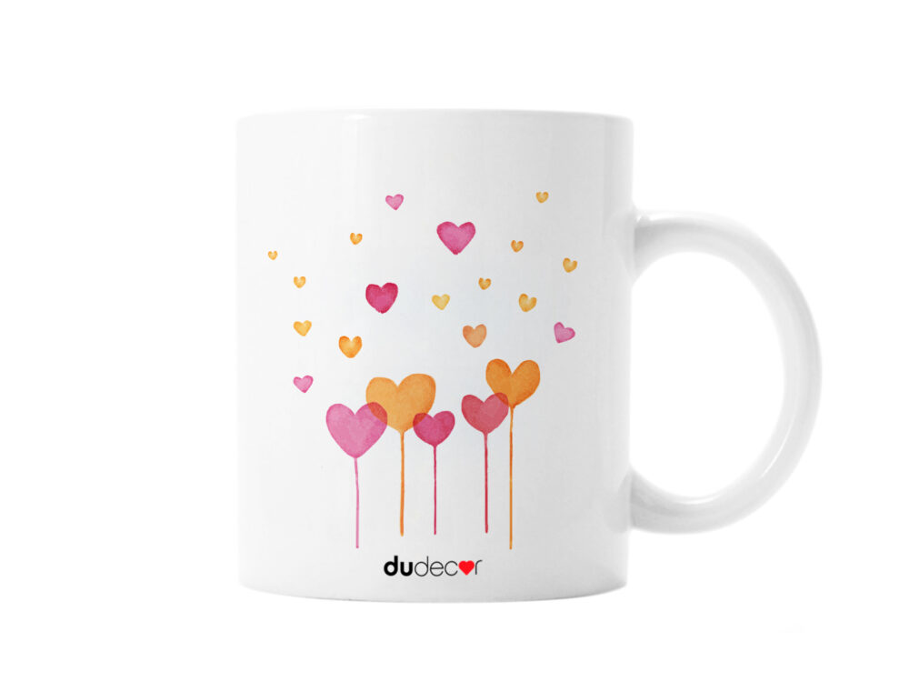 Mugs Palloncini Di Cuori