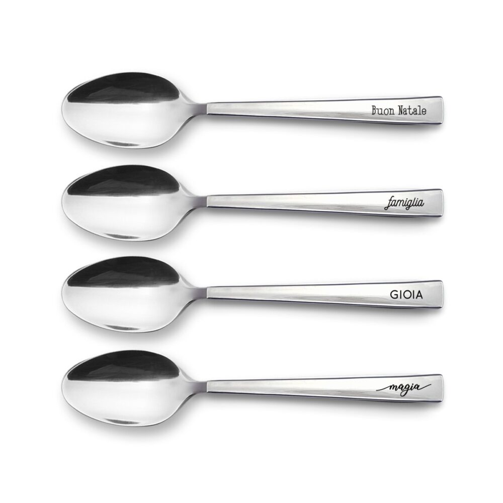 Set Cucchiaini X 4 Buon Natale