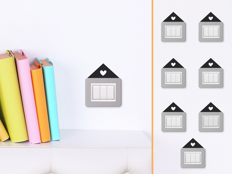 Wallstickers Tetto Presa