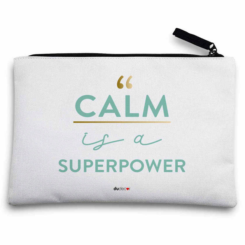 Astuccio “Calm is a Superpower”