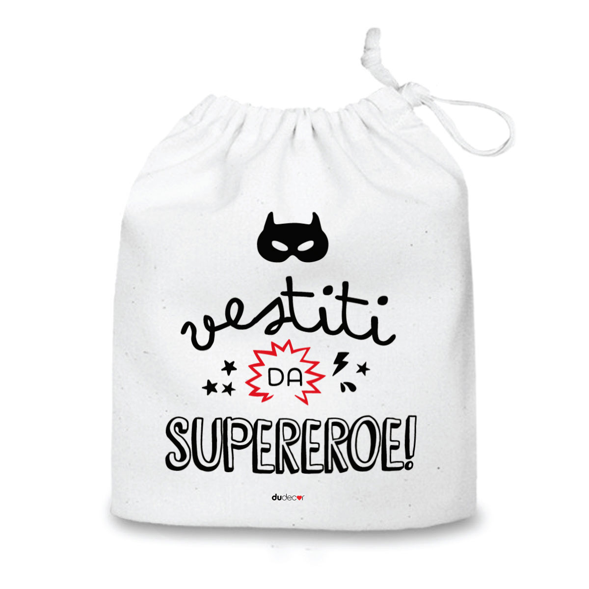 vestiti supereroe bag