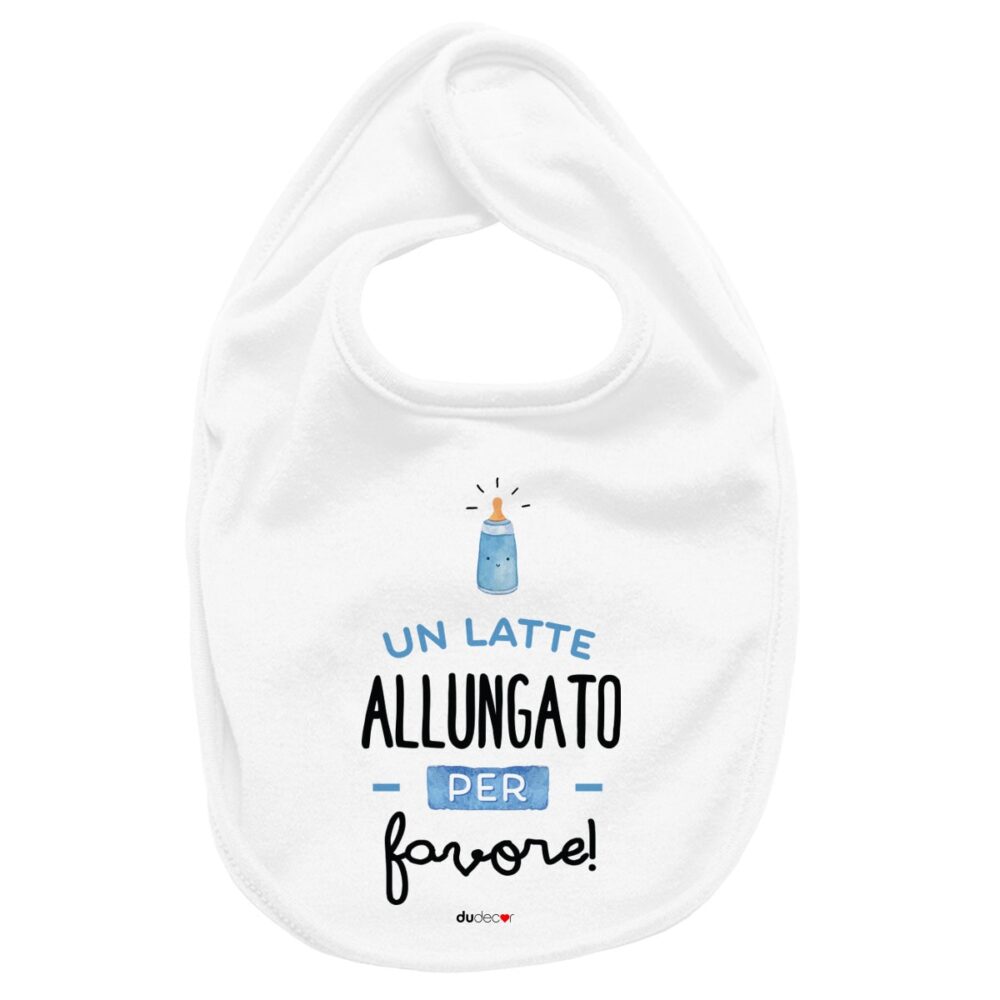 bavaglino latte allungato
