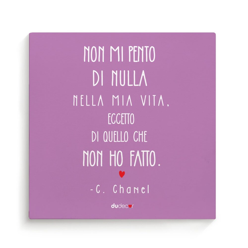 coco chanel canvas