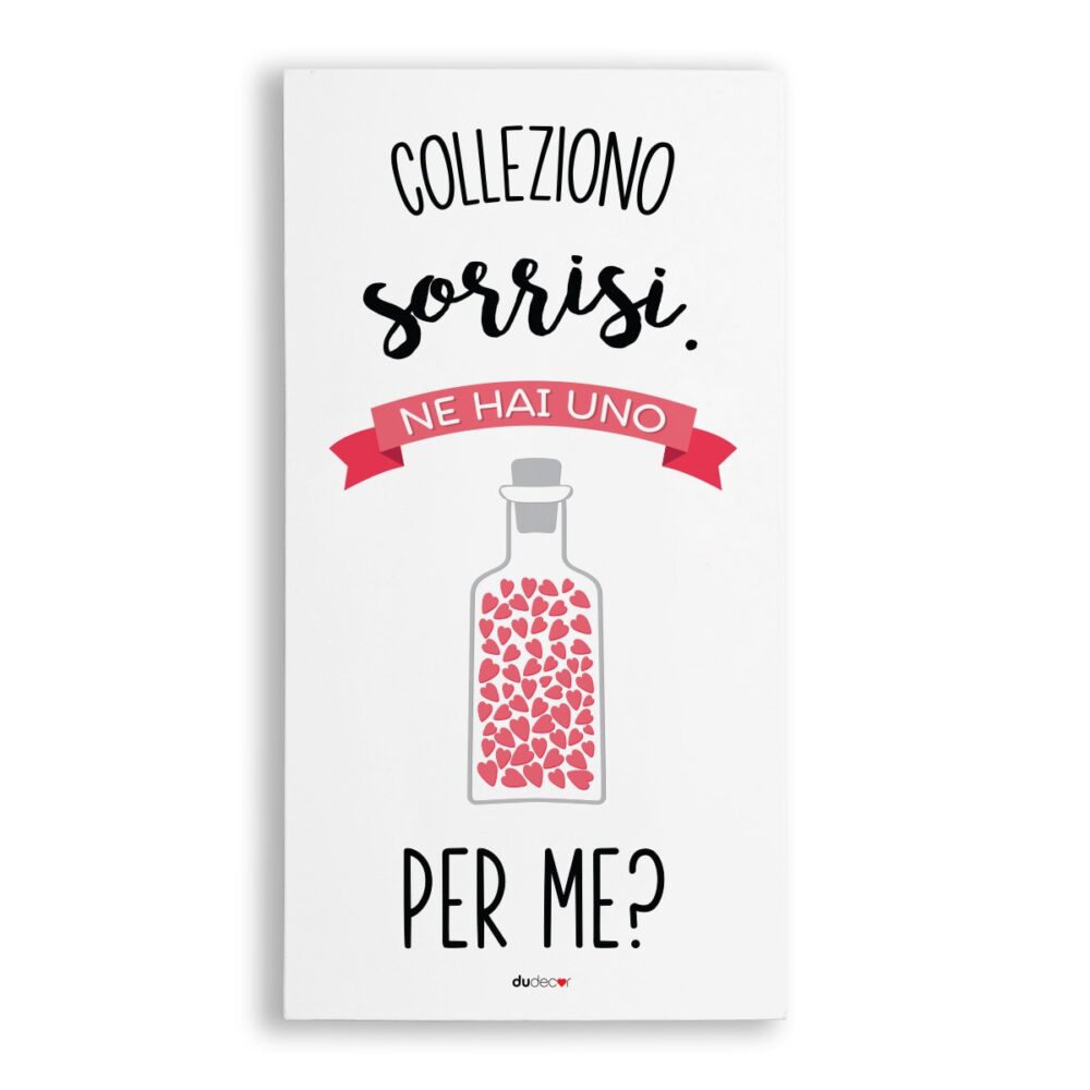 colleziono sorrisi canvas