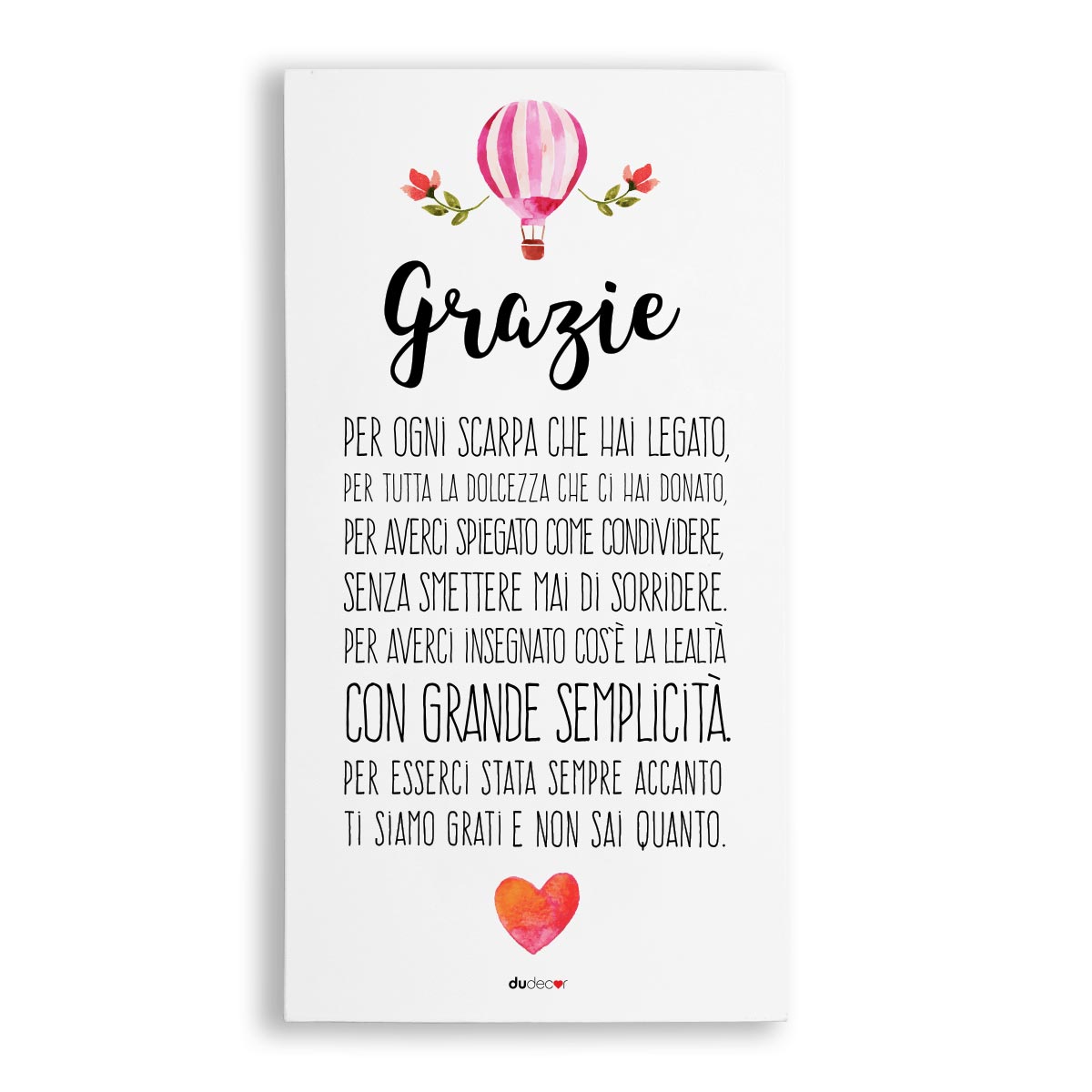 maestra semplicità canvas