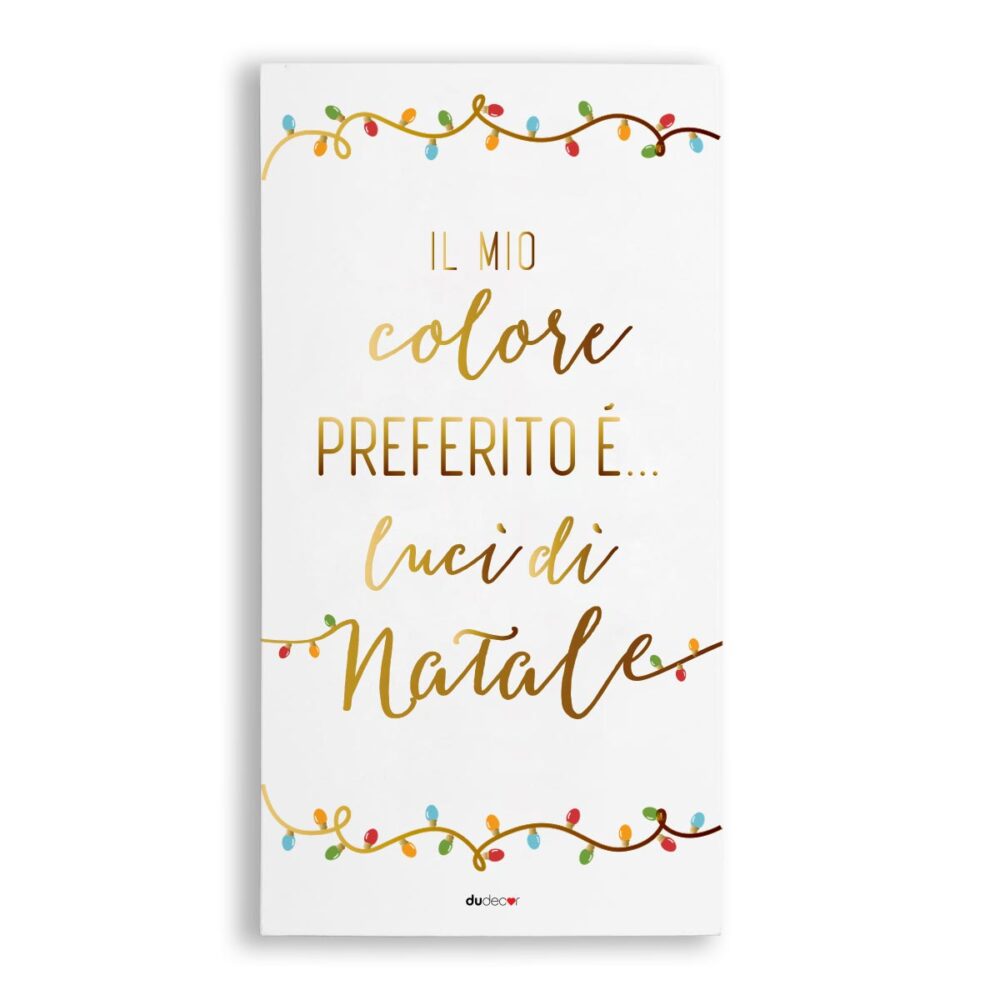 Tela 20×40 – Luci di Natale