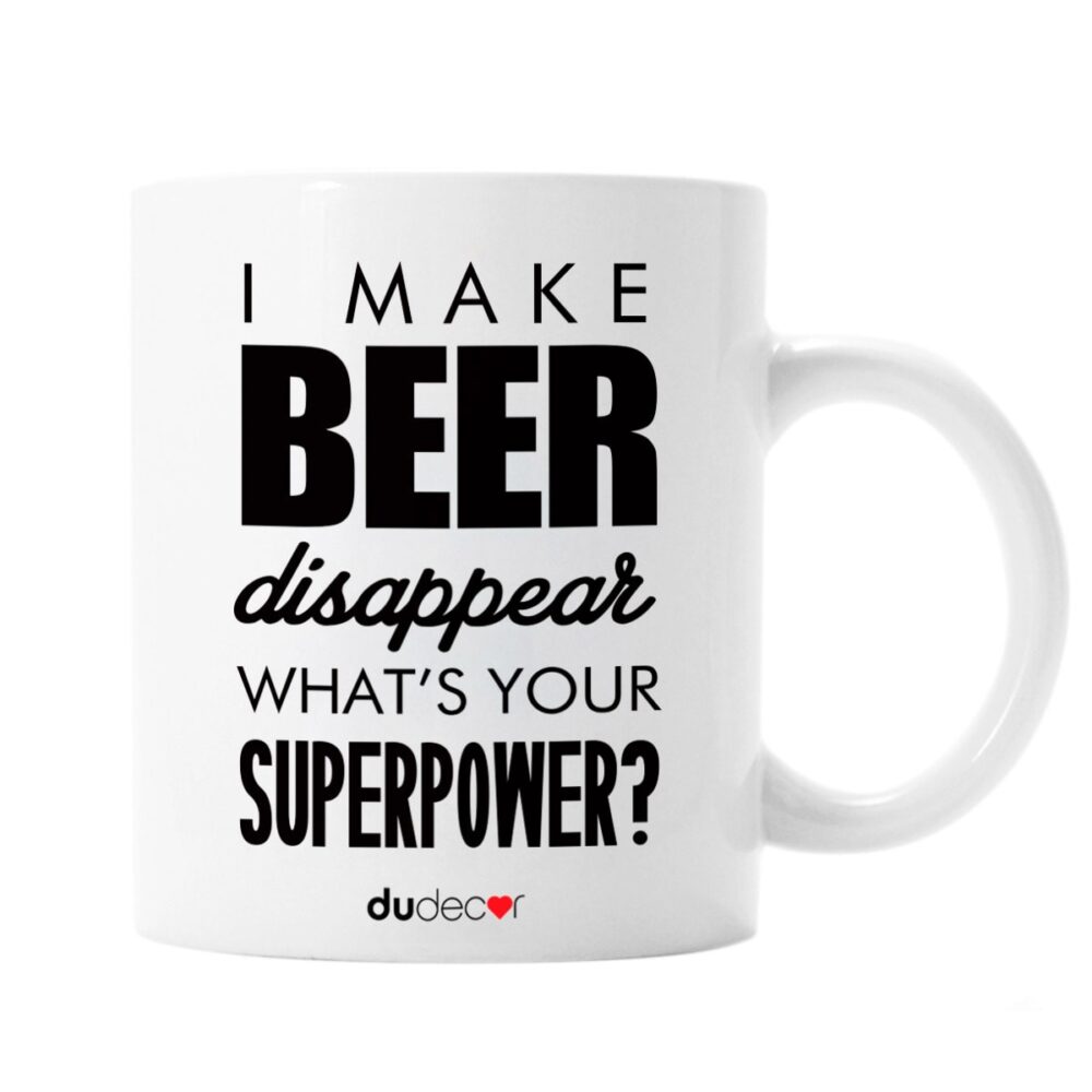 beer disappear mug