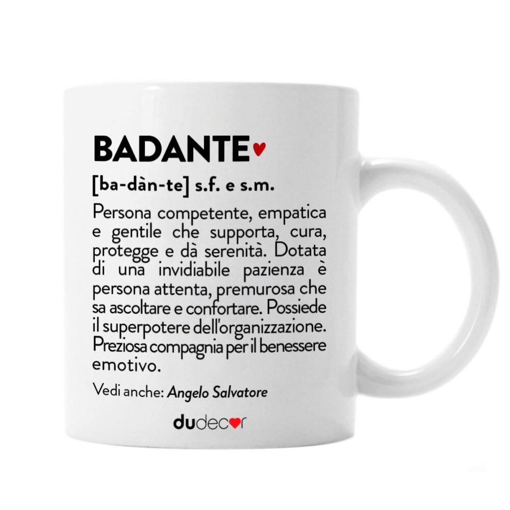 Tazza in Ceramica Badante Definizione