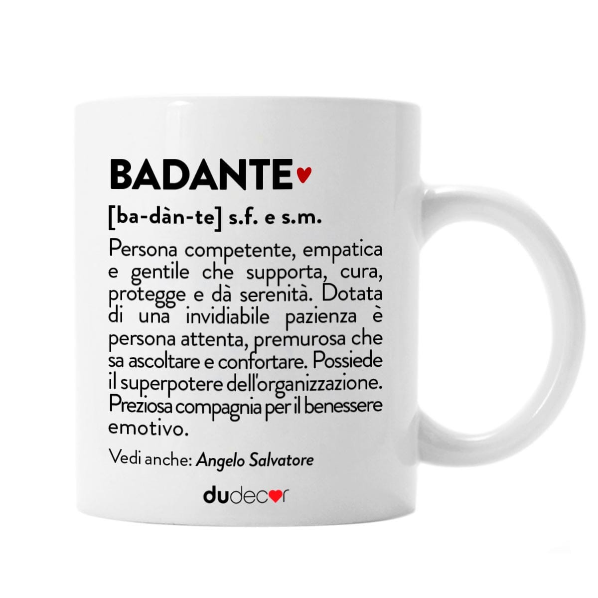 Tazza in Ceramica Badante Definizione