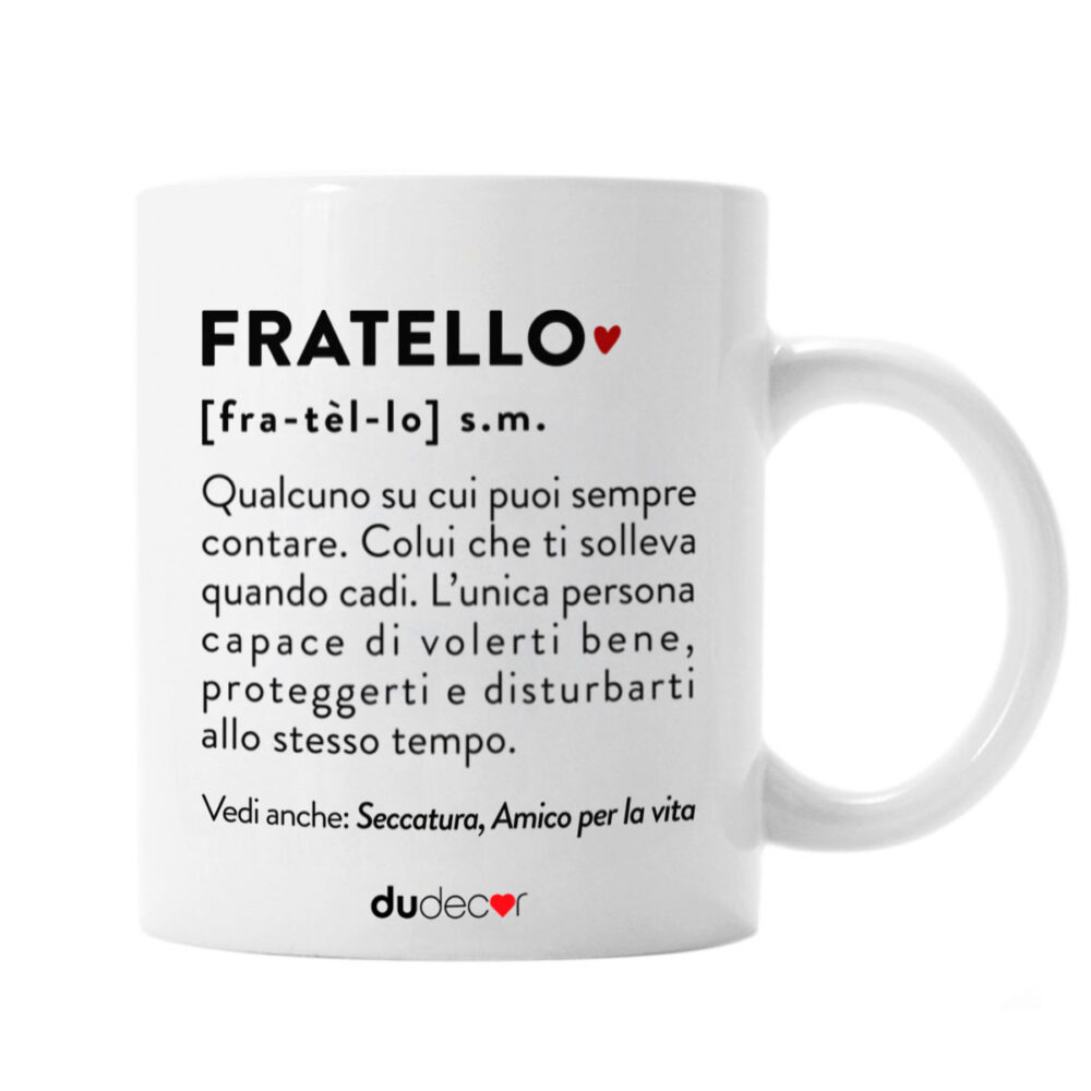 Tazza in Ceramica Fratello Definizione