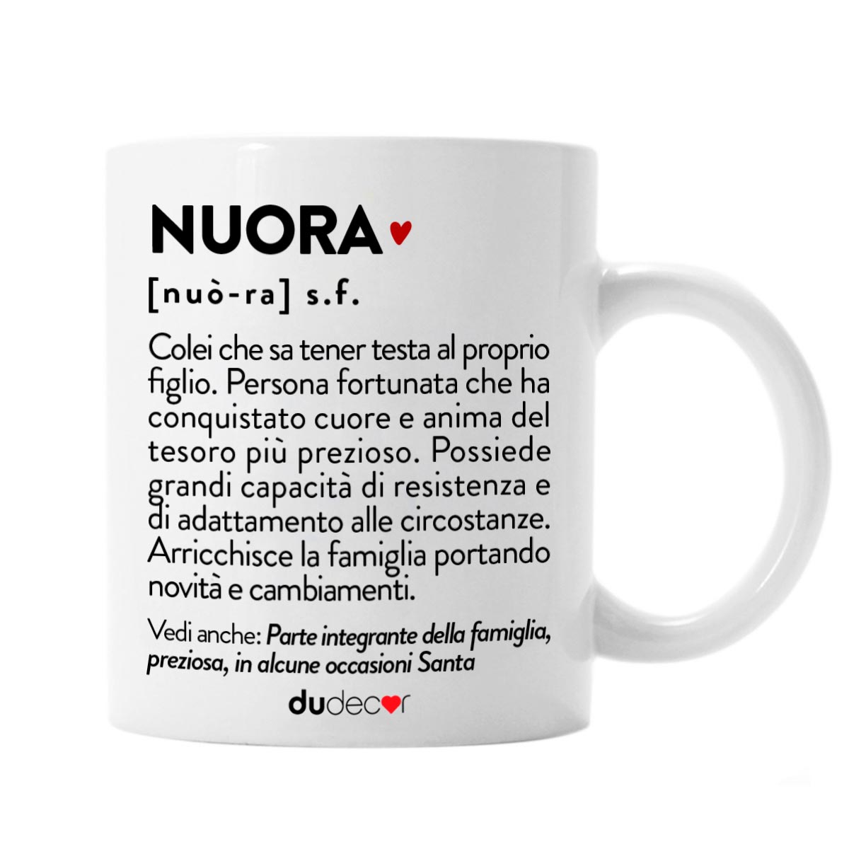 Tazza in Ceramica Nuora Definizione