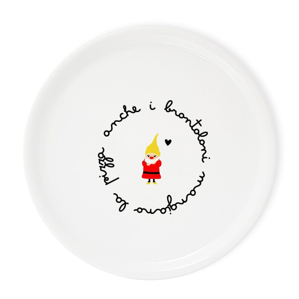 piatto pizza brontolo