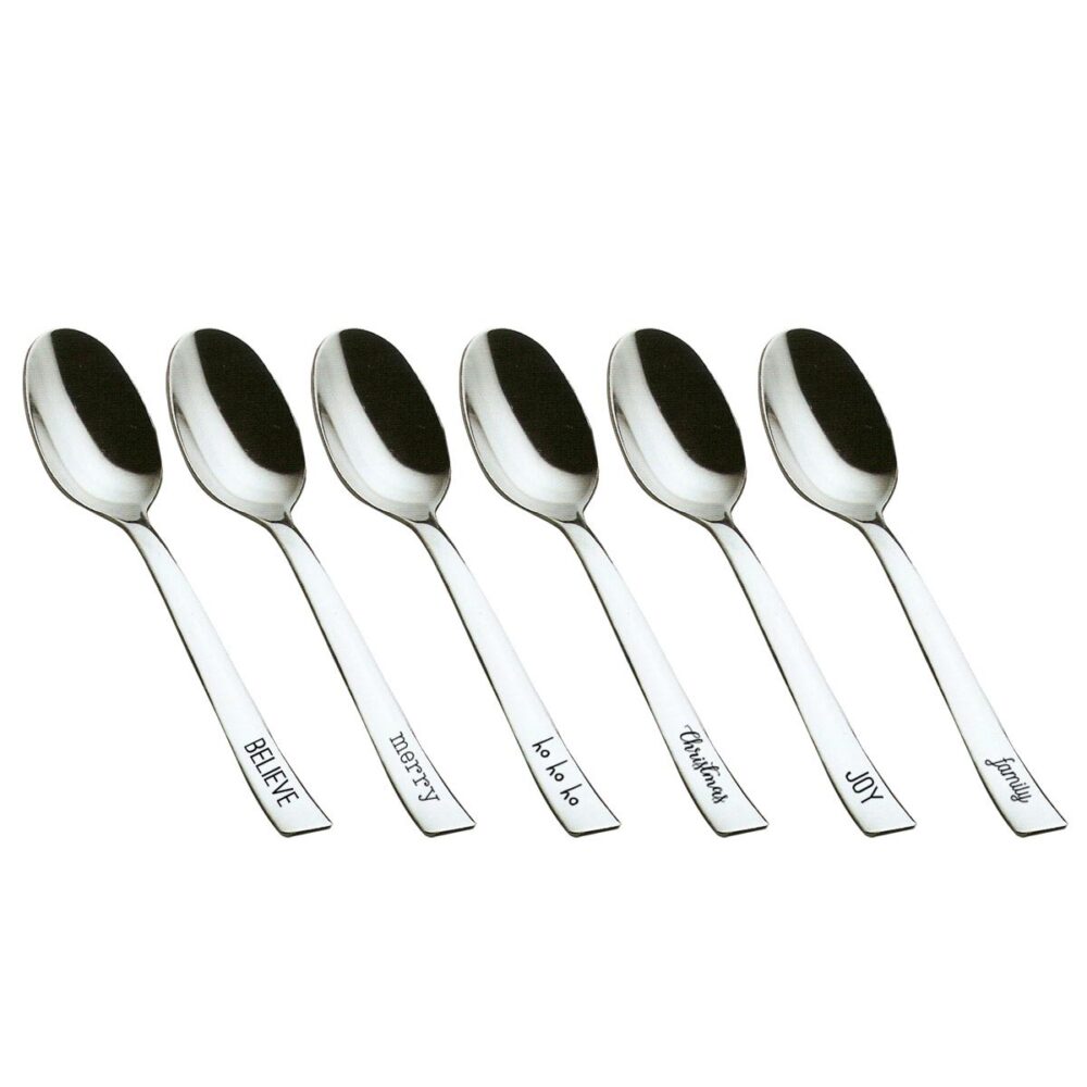 Set 6 Christmas Teaspoon
