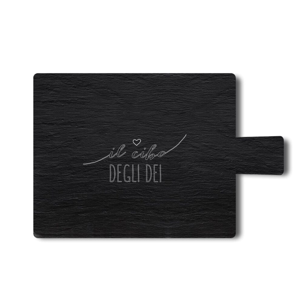 Tagliere Ardesia Cibo Degli Dei
