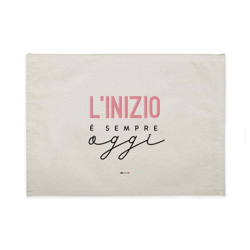 Tovaglietta Inizio