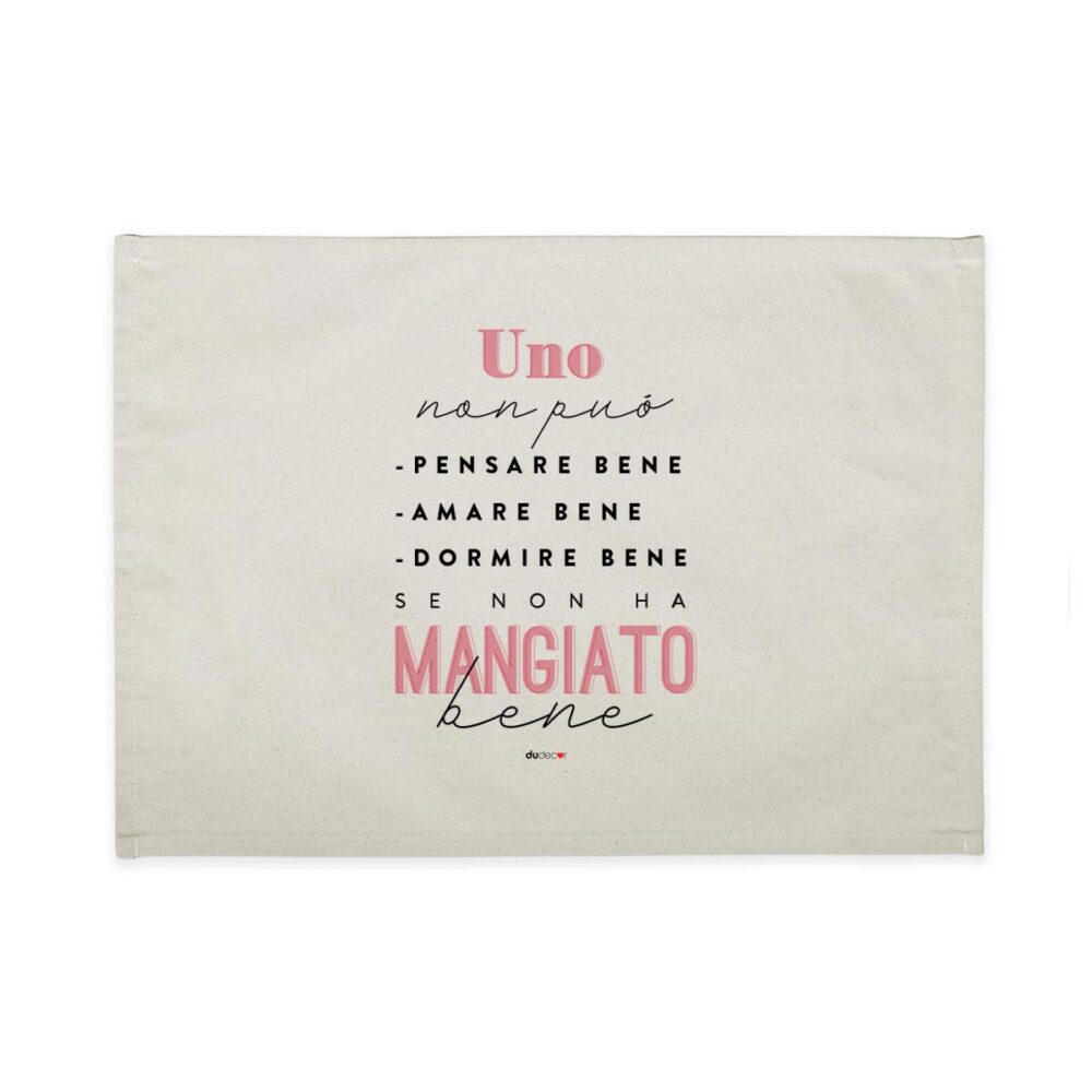 Tovaglietta Mangiato Bene