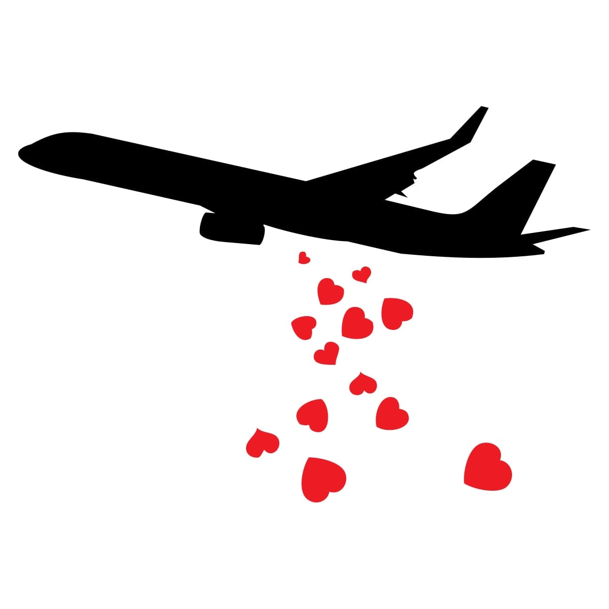 Aereoplano Di Cuori